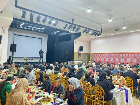 افطار رمضاني لذوي القدرات الخاصة وكبار السن ومنظمة نيطع الشبابية في المركز الجماهيري رهط 